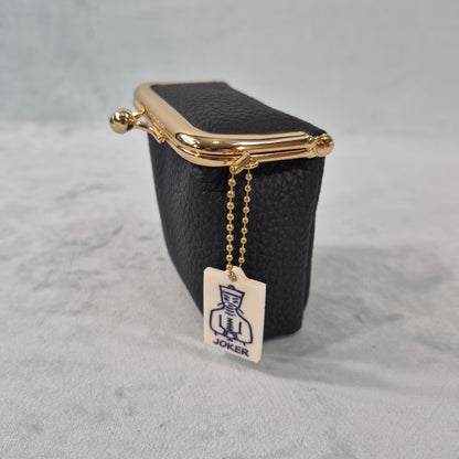 Mah Jongg “Mahj Money” Leather Coin Purse with 2-Sided Tile Charm