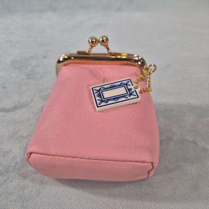 Mah Jongg “Mahj Money” Leather Coin Purse with 2-Sided Tile Charm